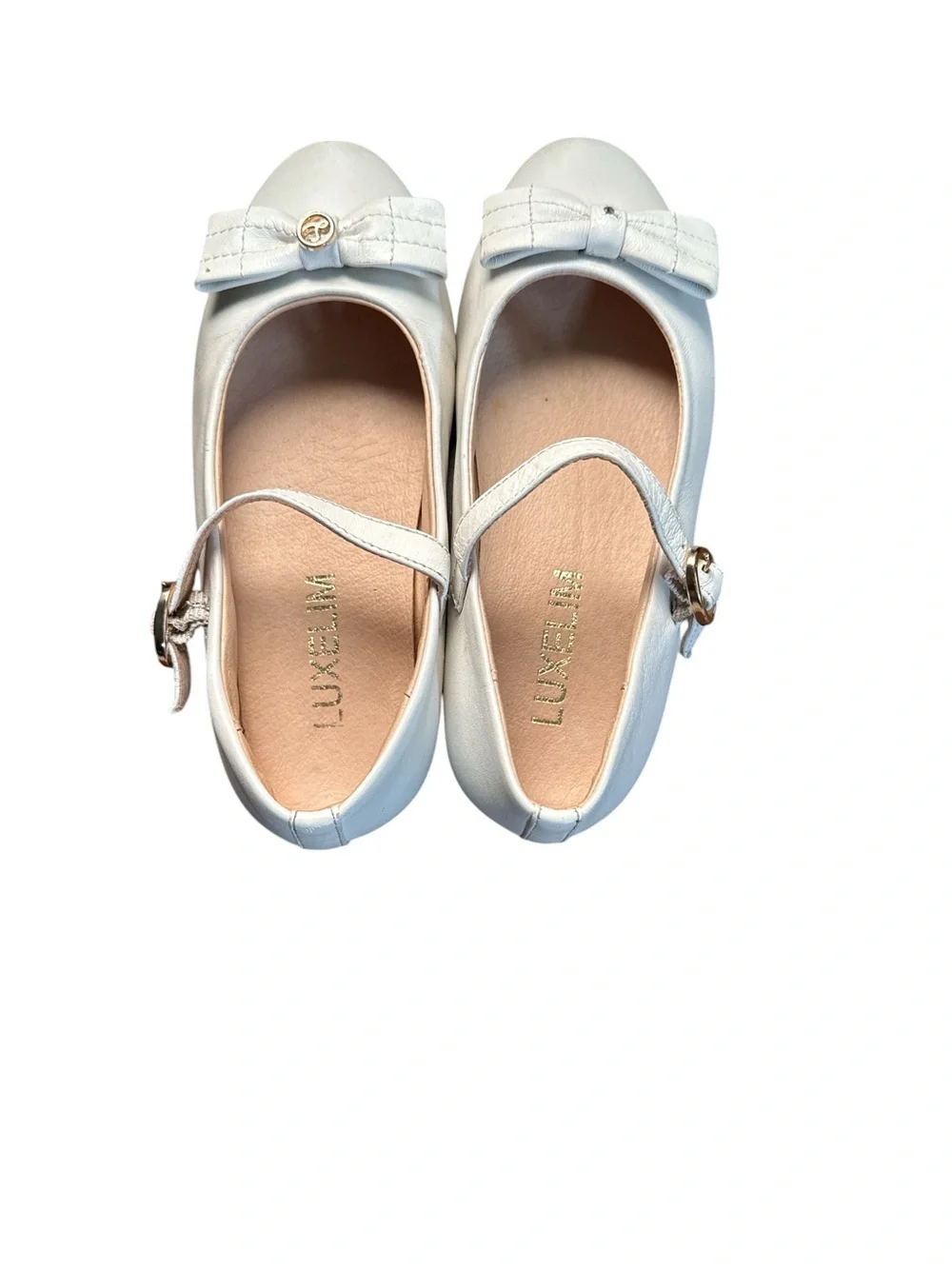 Luxelim sz 29 Isla Leather Shoes white